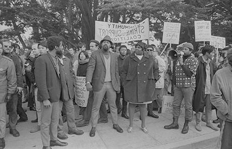 Historic im年龄 of student-led protest.